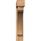 Ekena Millwork Legacy Block Rough Sawn Bracket w/ Offset Brace, Western Red Cedar, 8"W x 44"D x 44"H BKT0806X44X44LEC05RWR - alternate 2